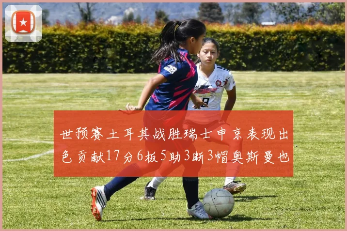 世预赛土耳其战胜瑞士申京表现出色贡献17分6板5助3断3帽奥斯曼也有15分表现