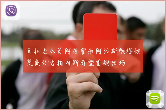 乌拉圭队员阿劳霍和阿拉斯凯塔恢复良好吉梅内斯有望首战出场